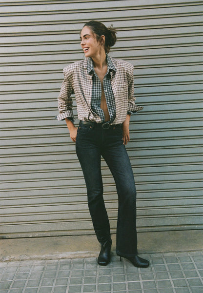 BLACK DENIM WASH