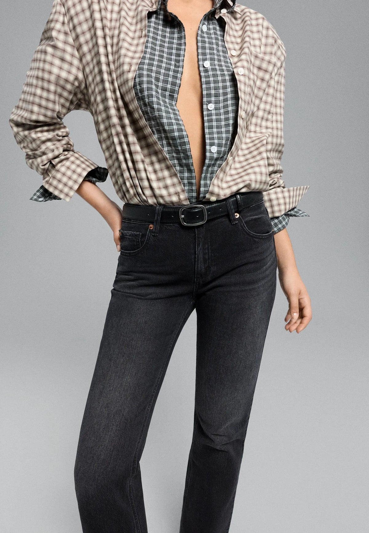 BLACK DENIM WASH