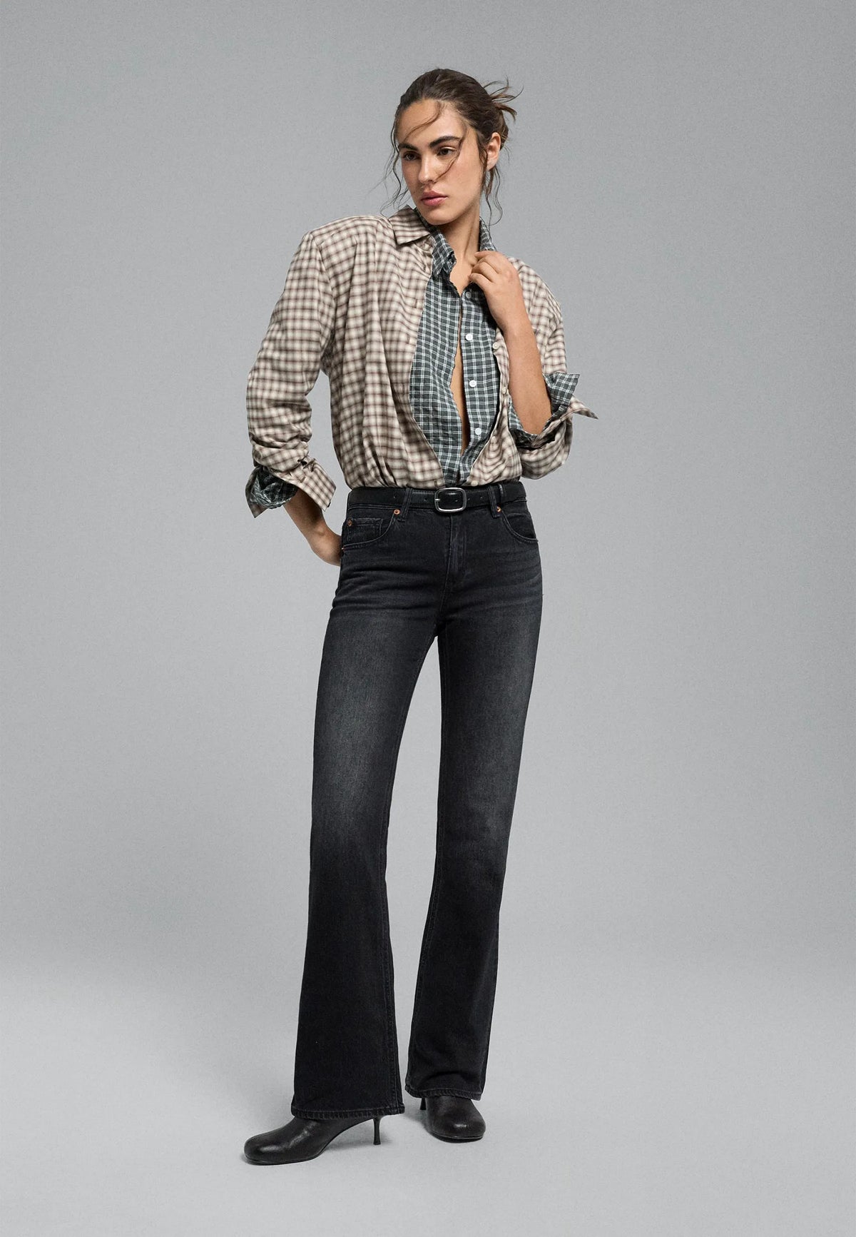 BLACK DENIM WASH