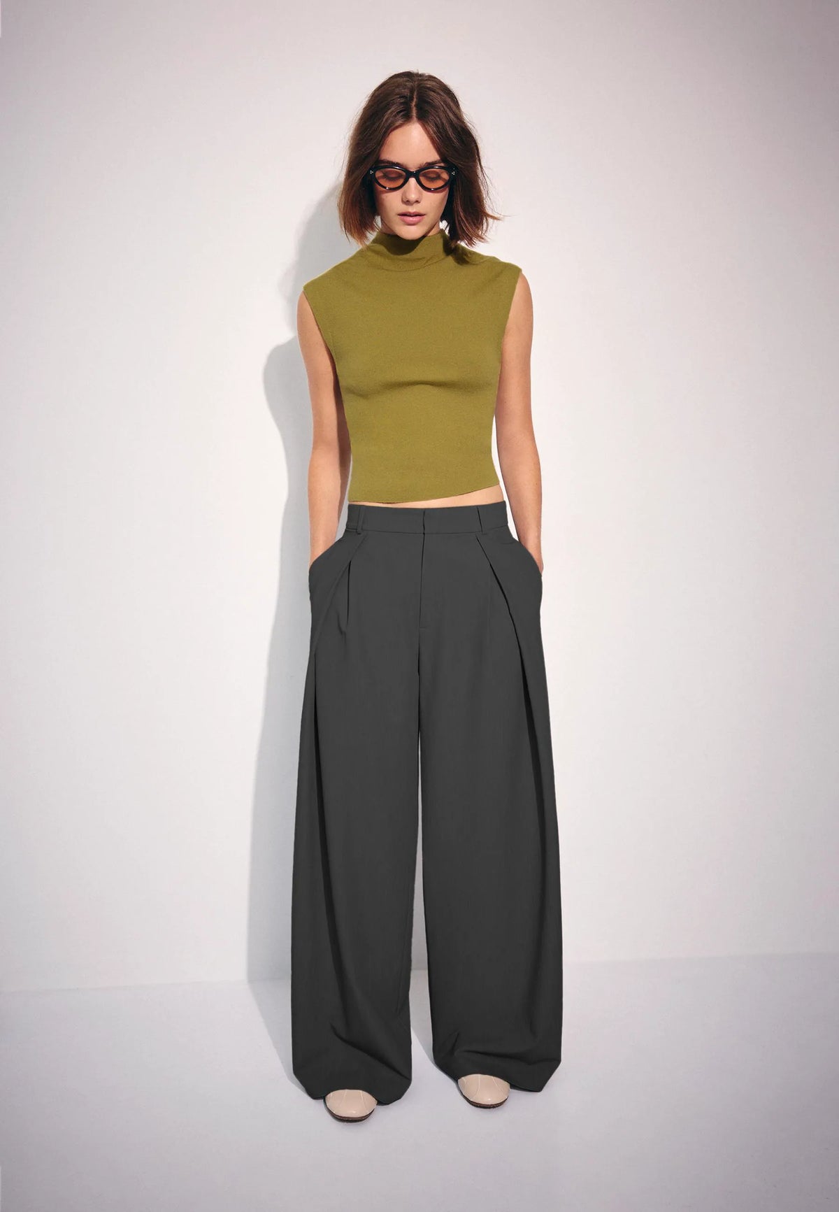 Olive green