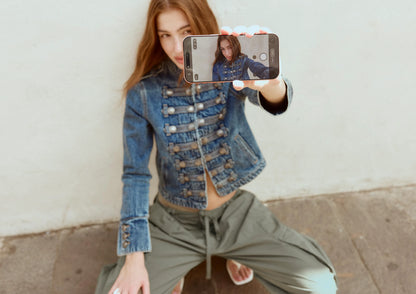 OVERDYED BLUE DENIM