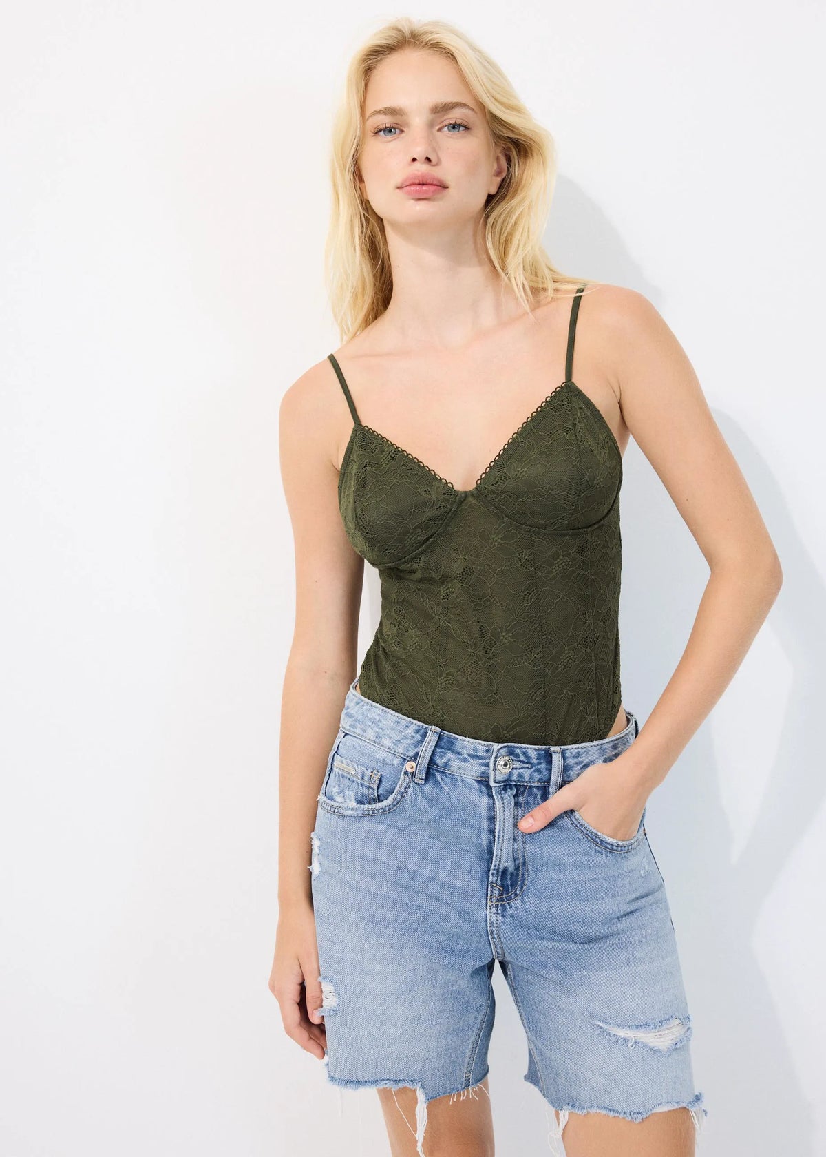 Olive green