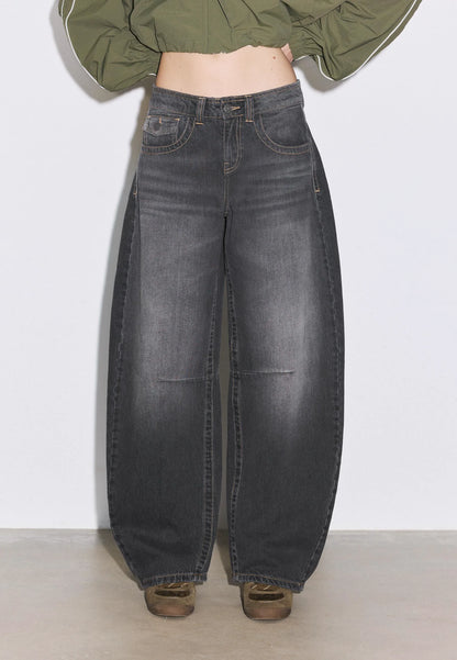 DARK GREY DENIM WASH