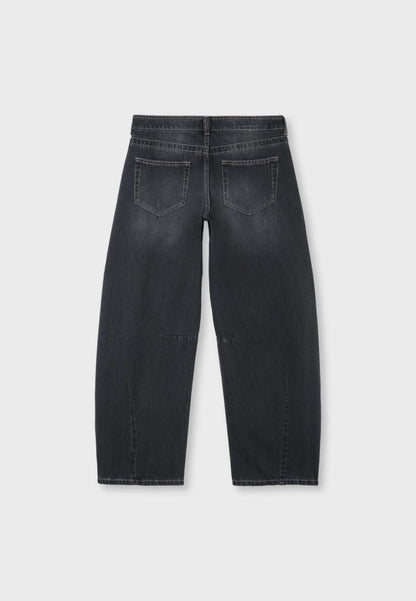 DARK GREY DENIM WASH