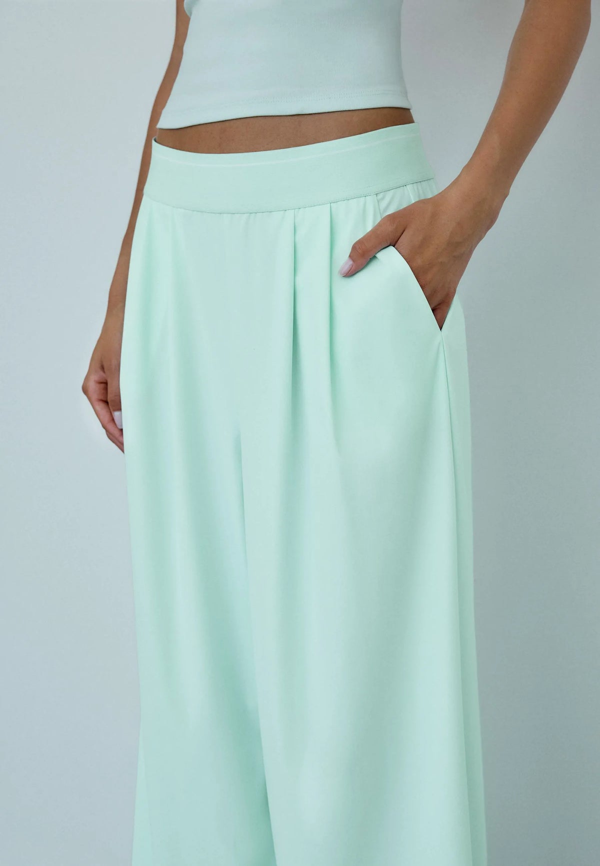 Pastel green