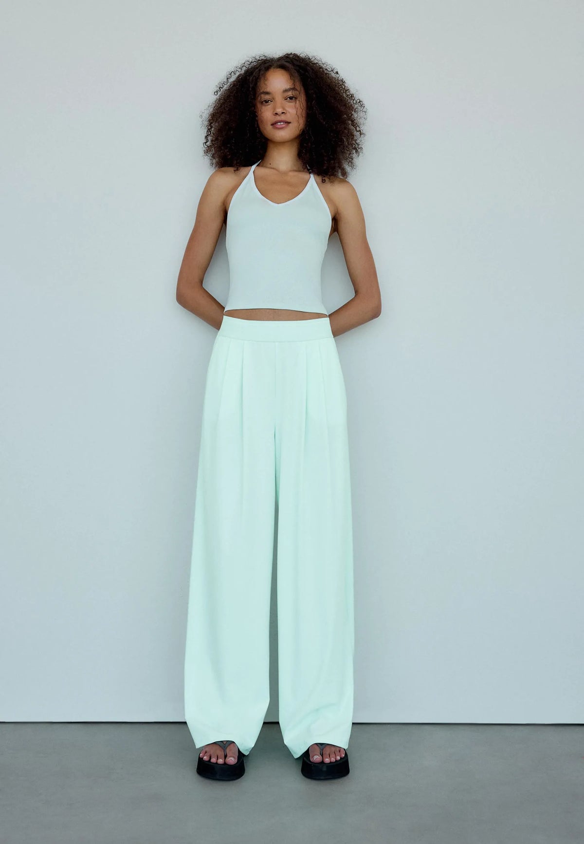 Pastel green