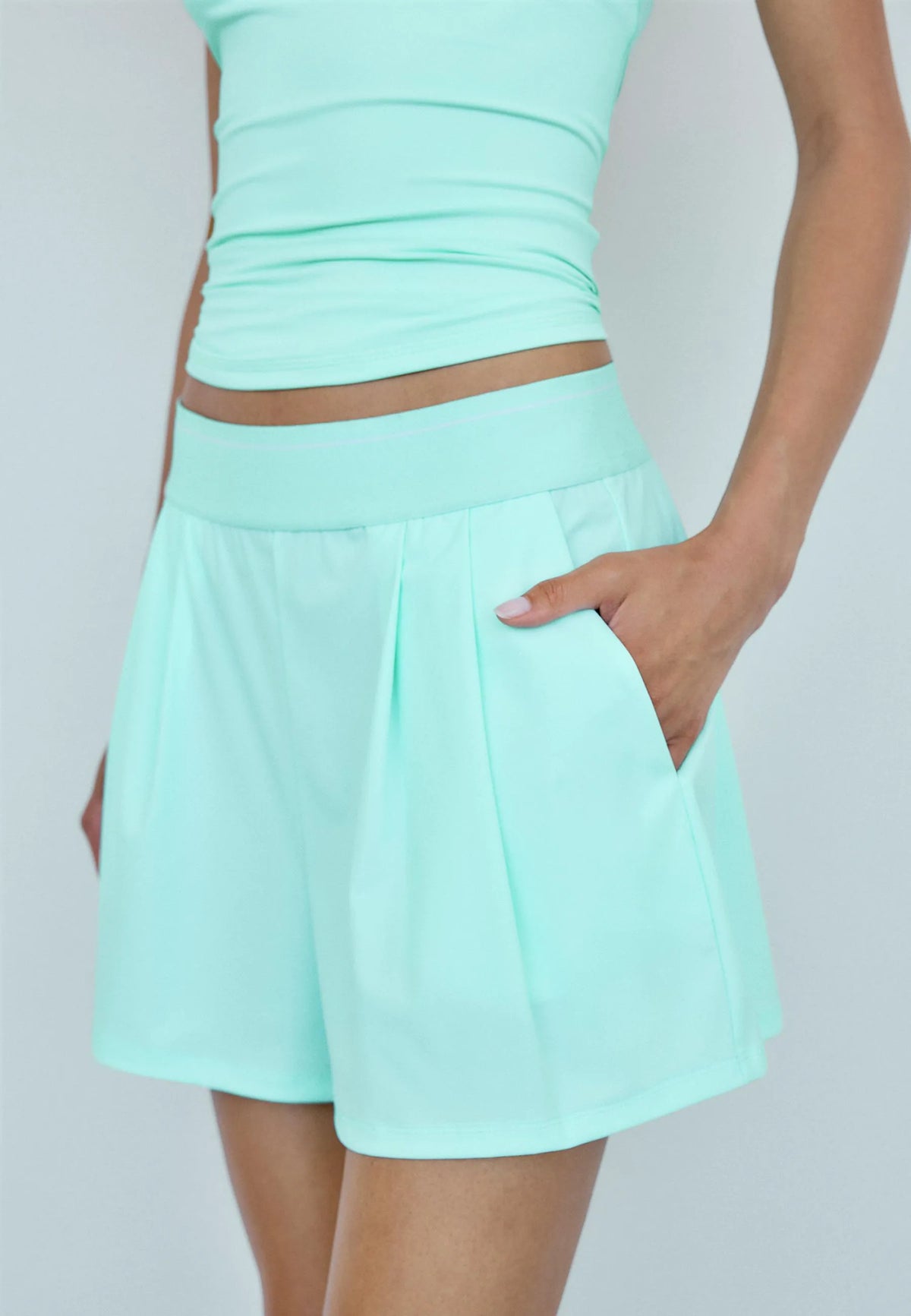 Pastel green