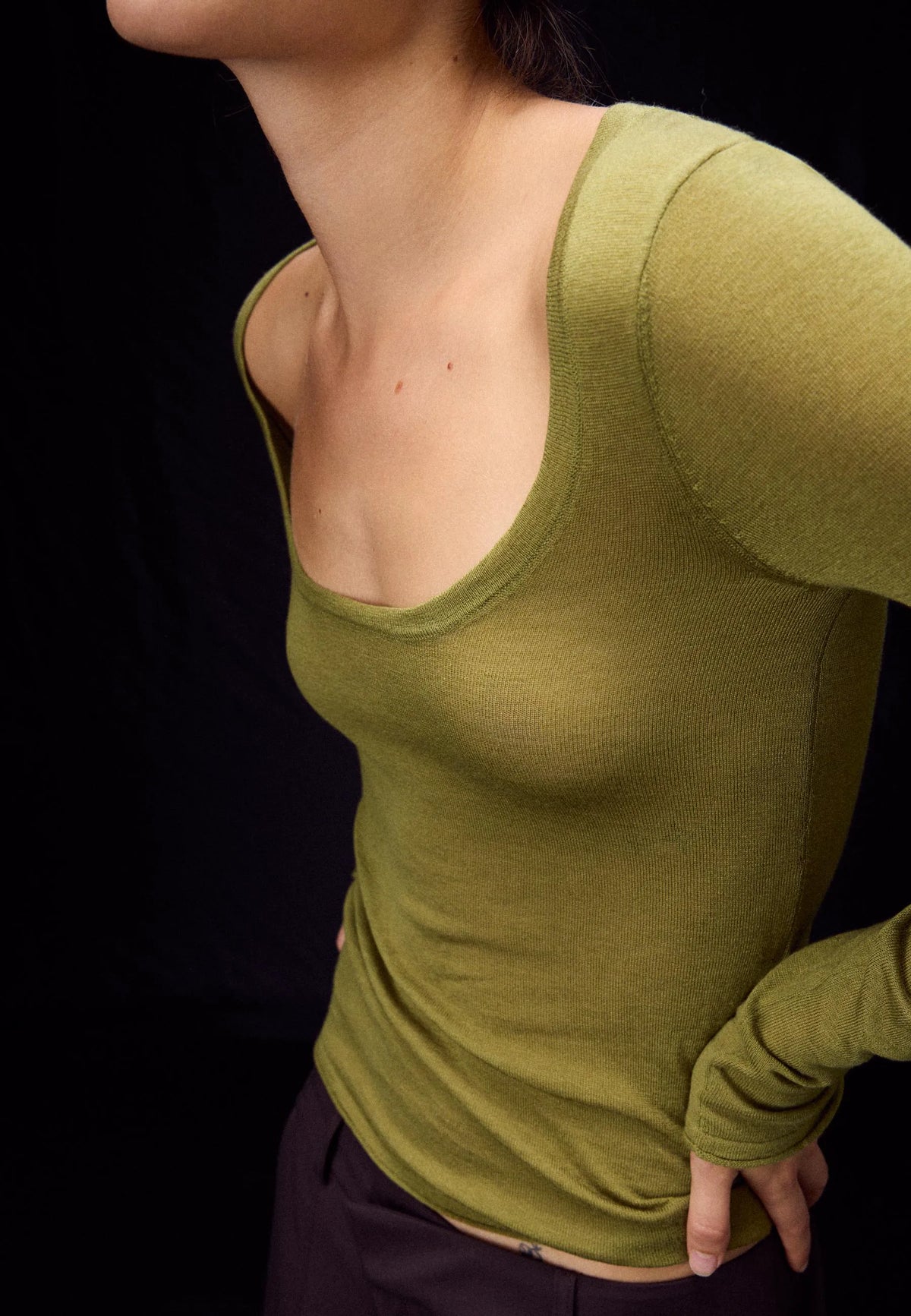 Olive green
